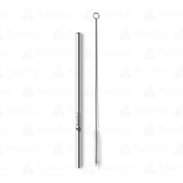 RD 94096-Canudo personalizado com escova de limpeza RD 94096-Canudo personalizado com escova de limpeza